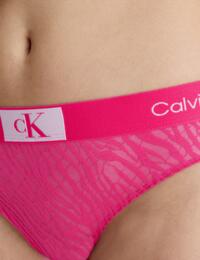  Calvin Klein CK96 Thong Fuchsia Rose