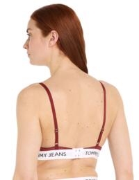Tommy Hilfiger Heritage Lace Triangle Bra Rouge 