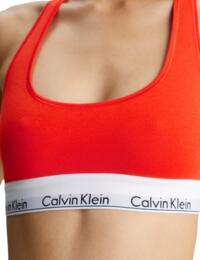 Calvin Klein Modern Cotton Bralette Spicy Orange