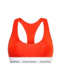 Calvin Klein Modern Cotton Bralette Spicy Orange