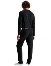 Calvin Klein Mens Cotten Stretch Pyjama Set Black 