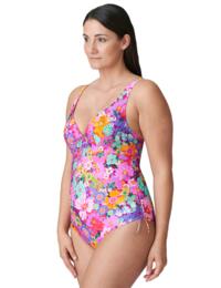 Prima Donna Najac Plunge Swimsuit Floral Explosion