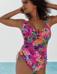 Prima Donna Najac Plunge Swimsuit Floral Explosion
