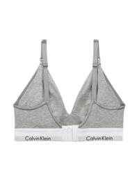 Calvin Klein Modern Cotton Maternity Bra in Grey Heather