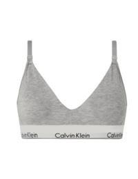 Calvin Klein Modern Cotton Maternity Bra in Grey Heather
