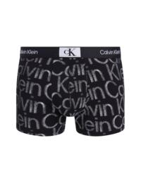 Calvin Klein CK96 Trunks Halftone Glitch Logo/Black