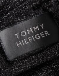 Tommy Hilfiger Logo Lace Triangle Bralette Black