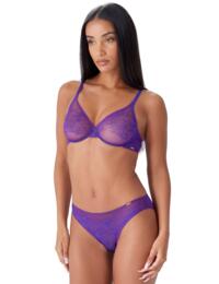 Gossard Glossies Lace Brief Ultra Violet