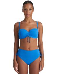 Marie Jo Flidais Adjustable Side Tie Full Bikini Brief Blue Mistral 