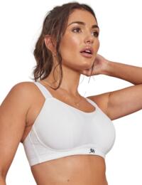 Pour Moi Energy Empower Underwired Lightly Padded Convertible Sports Bra White 
