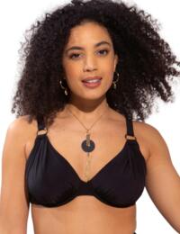 Pour Moi Samoa Non-Padded Underwired Top Black 