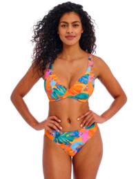 Freya Aloha Coast High Apex Bikini Top Zest