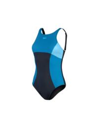 Speedo Enlance Swimsuit Black/Blue