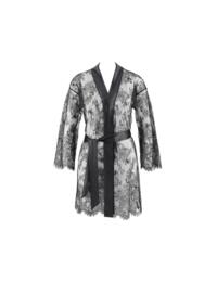 Aubade Histoire DUnsoir Kimono Black 