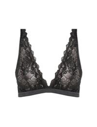 Wacoal Lace Perfection Bralette Charcoal