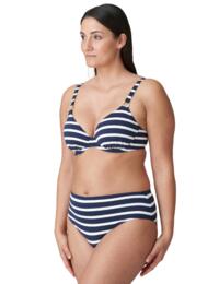 Prima Donna Swim Nayarit Half Padded Plunge Bikini Top Water Blue
