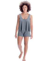 Pretty Polly Botanical Lace Loungewear Shorts Nightshade 