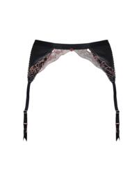 Scantilly By Curvy Kate Key To My Heart Suspender Belt Black