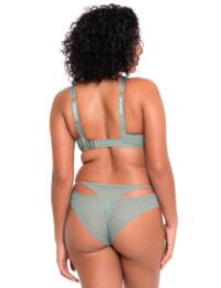 Scantilly by Curvy Kate Peep Show Brazilian Briefs Sage Green