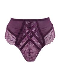 Pour Moi After Hours High Waisted Brief Blackberry/Pink
