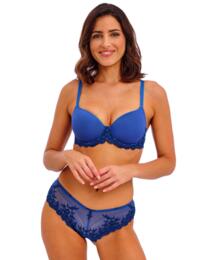 Wacoal Embrace Lace Tanga Brief Beaucoup Blue/Bellwether Blue