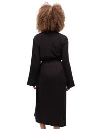 Cyberjammies Blake Jersey Long Sleeve Dressing Gown Black