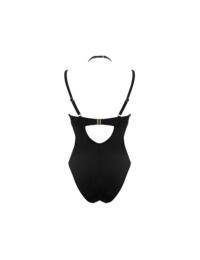 Pour Moi Sydney Double Strap Underwired Swimsuit Black
