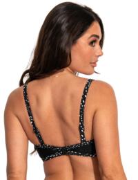 Pour Moi Rhodes Strapless Non Padded Underwired Top Black/White