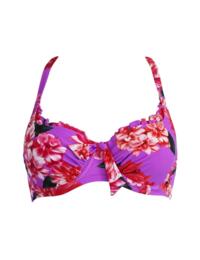 Pour Moi Getaway Underwired Bikini Top Ultraviolet Floral