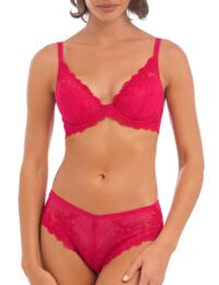 Wacoal Embrace Lace Plunge Bra Persian Red