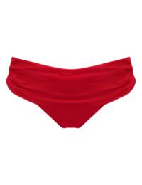 Pour Moi Free Spirit Fold Over Brief Red