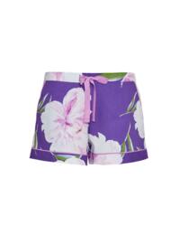 Cyberjammies Valentina Shorts Purple Floral Print