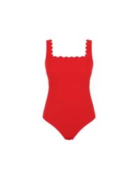 Panache Spirit Square Neck Swimsuit Rossa Red 