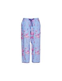 Cyberjammies Zoey Pyjama Bottoms Blue Flamingo Print