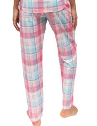 Cyberjammies Shelly Pyjama Pants Pink Check