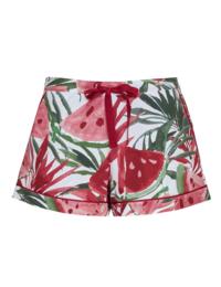 Cyberjammies Mel Pyjama Shorts White Watermelon Print