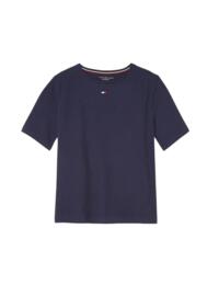 Tommy Hilfiger Flag Core T-Shirt in Navy Blazer