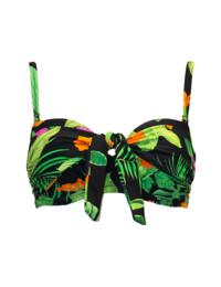 Pour Moi Palermo Strapless Padded Underwired Multiway Top Tropical 