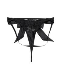 Playful Promises Annelise Lace Thong Black