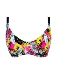 Curvy Kate Sea Leopard Balcony Bikini Top in Print Mix
