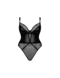 Curvy Kate Lucky Star Plunge Body in Black