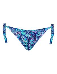 Curvy Kate Mykonos String Bikini Brief Blue Print