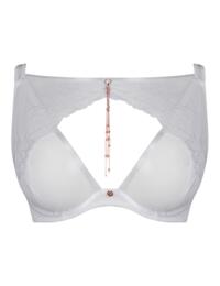 Scantilly by Curvy Kate Unveiled Deep Plunge Bra White 