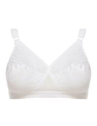  Playtex Cross Your Heart Non-Wired Bra White