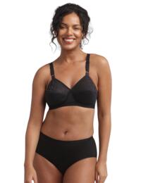 Playtex Cross Your Heart Non-Wired Bra Black