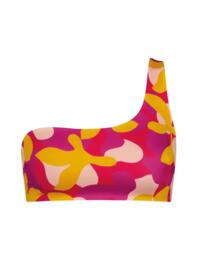 Sloggi Shore Flower Horn Swim Bikini Top Pink/Dark Combination (M020)