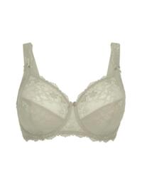 Lingadore Basic Collection Full Coverage Lace Bra Gray Green