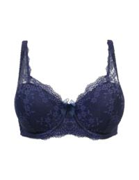 Pour Moi Flora Padded Underwired Bra Navy