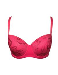 After Eden Anna Padded Bra Coral/Red