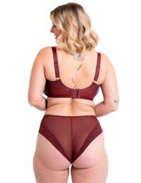Curvy Kate Enclose Balcony Side Support Bra Oxblood
